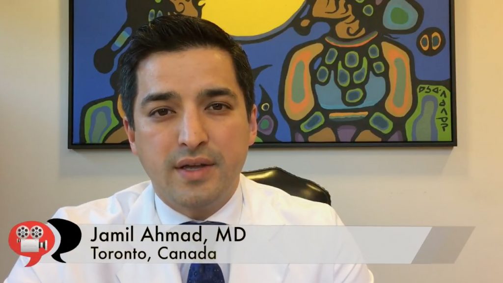 Dr. Ahmad in research video still