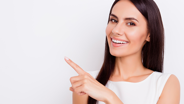 photo of a smiling woman