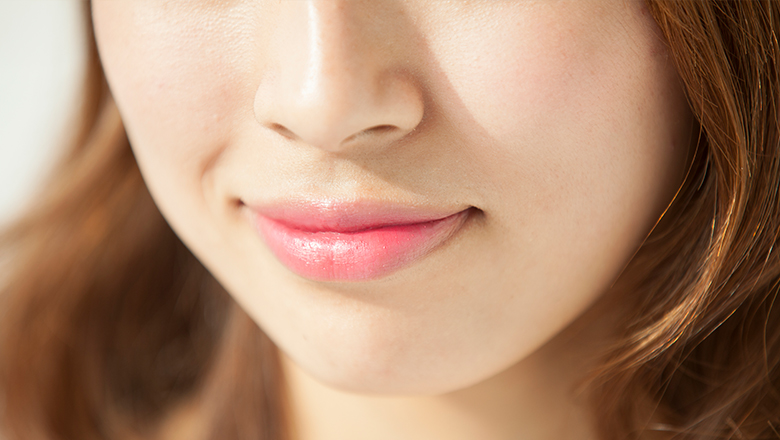 close up photo of a woman's nose